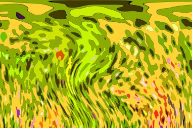 Modern tasarım çizimi. Çizgi ve renk bloğu geometrik şekiller. Pop sanat