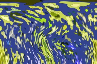 Modern tasarım çizimi. Çizgi ve renk bloğu geometrik şekiller. Pop sanat