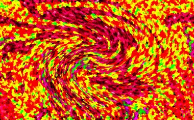 Modern tasarım çizimi. Çizgi ve renk bloğu geometrik şekiller. Pop sanat