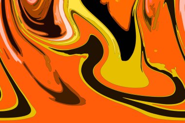 Modern tasarım çizimi. Çizgi ve renk bloğu geometrik şekiller. Pop sanat