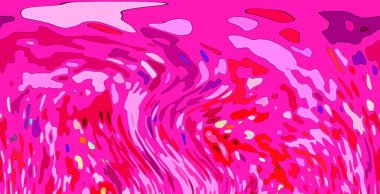 Modern tasarım çizimi. Çizgi ve renk bloğu geometrik şekiller. Pop sanat