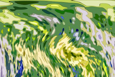 Modern tasarım çizimi. Çizgi ve renk bloğu geometrik şekiller. Pop sanat