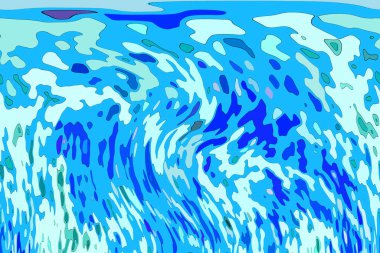 Modern tasarım çizimi. Çizgi ve renk bloğu geometrik şekiller. Pop sanat