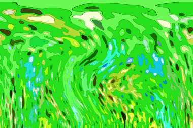 Modern tasarım çizimi. Çizgi ve renk bloğu geometrik şekiller. Pop sanat