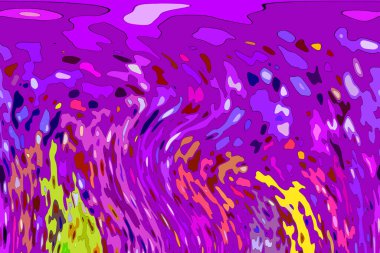 Modern tasarım çizimi. Çizgi ve renk bloğu geometrik şekiller. Pop sanat