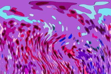 Modern tasarım çizimi. Çizgi ve renk bloğu geometrik şekiller. Pop sanat