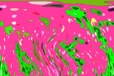 Modern tasarım çizimi. Çizgi ve renk bloğu geometrik şekiller. Pop sanat