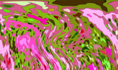 Modern tasarım çizimi. Çizgi ve renk bloğu geometrik şekiller. Pop sanat