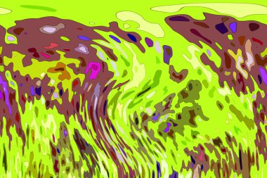 Modern tasarım çizimi. Çizgi ve renk bloğu geometrik şekiller. Pop sanat