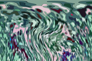 Modern tasarım çizimi. Çizgi ve renk bloğu geometrik şekiller. Pop sanat