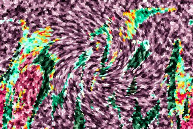Modern tasarım çizimi. Çizgi ve renk bloğu geometrik şekiller. Pop sanat