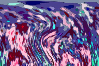 Modern tasarım çizimi. Çizgi ve renk bloğu geometrik şekiller. Pop sanat