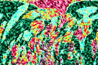 Modern tasarım çizimi. Çizgi ve renk bloğu geometrik şekiller. Pop sanat