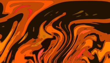 Modern tasarım çizimi. Çizgi ve renk bloğu geometrik şekiller. Pop sanat