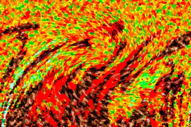 Modern tasarım çizimi. Çizgi ve renk bloğu geometrik şekiller. Pop sanat