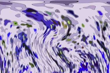 Modern tasarım çizimi. Çizgi ve renk bloğu geometrik şekiller. Pop sanat