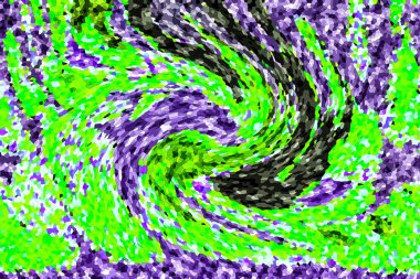 Modern tasarım çizimi. Çizgi ve renk bloğu geometrik şekiller. Pop sanat