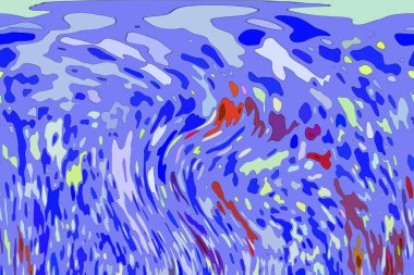 Modern tasarım çizimi. Çizgi ve renk bloğu geometrik şekiller. Pop sanat