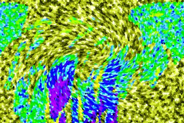 Modern tasarım çizimi. Çizgi ve renk bloğu geometrik şekiller. Pop sanat
