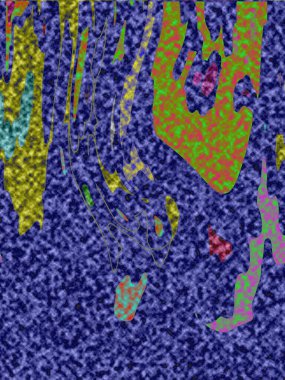 Modern tasarım çizimi. Çizgi ve renk bloğu geometrik şekiller. Pop sanat