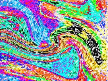 Modern tasarım çizimi. Çizgi ve renk bloğu geometrik şekiller. Pop sanat