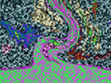 Modern tasarım çizimi. Çizgi ve renk bloğu geometrik şekiller. Pop sanat