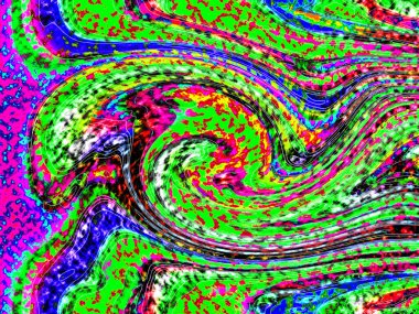 Modern tasarım çizimi. Çizgi ve renk bloğu geometrik şekiller. Pop sanat