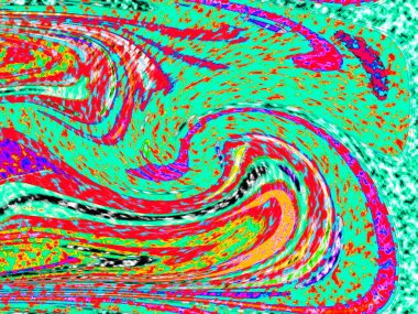 Modern tasarım çizimi. Çizgi ve renk bloğu geometrik şekiller. Pop sanat