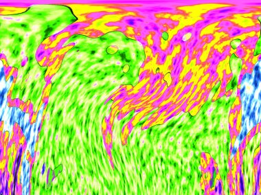 Modern tasarım çizimi. Çizgi ve renk bloğu geometrik şekiller. Pop sanat