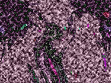 Modern tasarım çizimi. Çizgi ve renk bloğu geometrik şekiller. Pop sanat