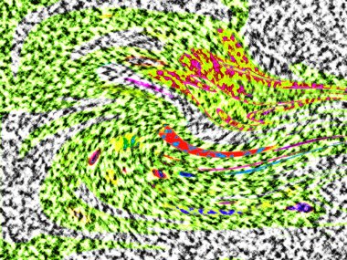 Modern tasarım çizimi. Çizgi ve renk bloğu geometrik şekiller. Pop sanat