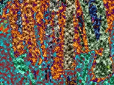 Modern tasarım çizimi. Çizgi ve renk bloğu geometrik şekiller. Pop sanat