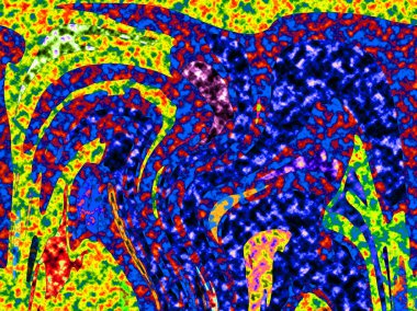 Modern tasarım çizimi. Çizgi ve renk bloğu geometrik şekiller. Pop sanat
