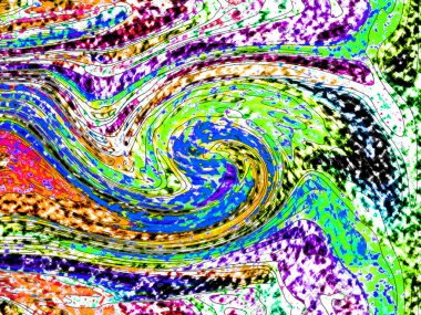 Modern tasarım çizimi. Çizgi ve renk bloğu geometrik şekiller. Pop sanat