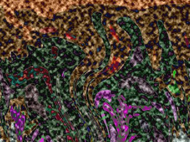 Modern tasarım çizimi. Çizgi ve renk bloğu geometrik şekiller. Pop sanat