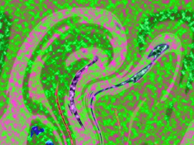 Modern tasarım çizimi. Çizgi ve renk bloğu geometrik şekiller. Pop sanat