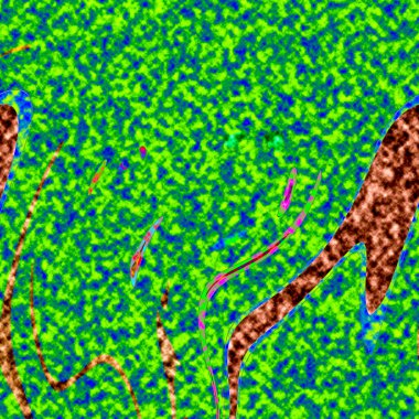 Modern tasarım çizimi. Çizgi ve renk bloğu geometrik şekiller. Pop sanat