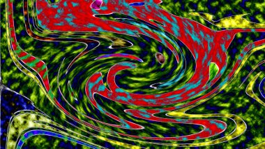 Modern tasarım çizimi. Çizgi ve renk bloğu geometrik şekiller. Pop sanat