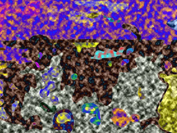 Modern tasarım çizimi. Çizgi ve renk bloğu geometrik şekiller. Pop sanat