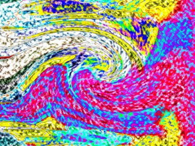 Modern tasarım çizimi. Çizgi ve renk bloğu geometrik şekiller. Pop sanat