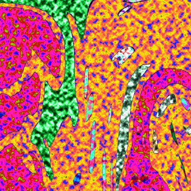 Modern tasarım çizimi. Çizgi ve renk bloğu geometrik şekiller. Pop sanat