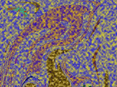 Modern tasarım çizimi. Çizgi ve renk bloğu geometrik şekiller. Pop sanat