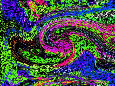 Modern tasarım çizimi. Çizgi ve renk bloğu geometrik şekiller. Pop sanat