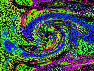 Modern tasarım çizimi. Çizgi ve renk bloğu geometrik şekiller. Pop sanat