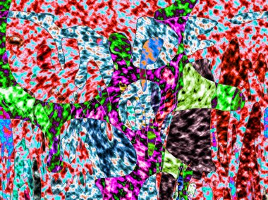 Modern tasarım çizimi. Çizgi ve renk bloğu geometrik şekiller. Pop sanat