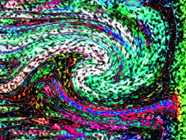 Modern tasarım çizimi. Çizgi ve renk bloğu geometrik şekiller. Pop sanat