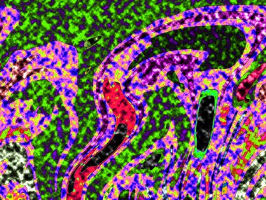 Modern tasarım çizimi. Çizgi ve renk bloğu geometrik şekiller. Pop sanat
