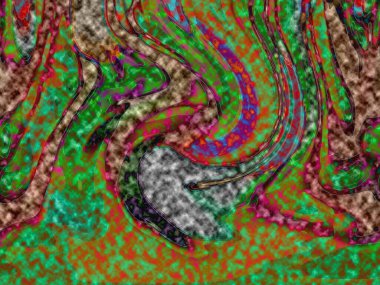 Modern tasarım çizimi. Çizgi ve renk bloğu geometrik şekiller. Pop sanat