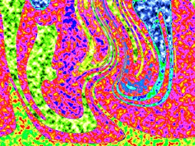 Modern tasarım çizimi. Çizgi ve renk bloğu geometrik şekiller. Pop sanat