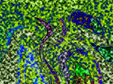Modern tasarım çizimi. Çizgi ve renk bloğu geometrik şekiller. Pop sanat